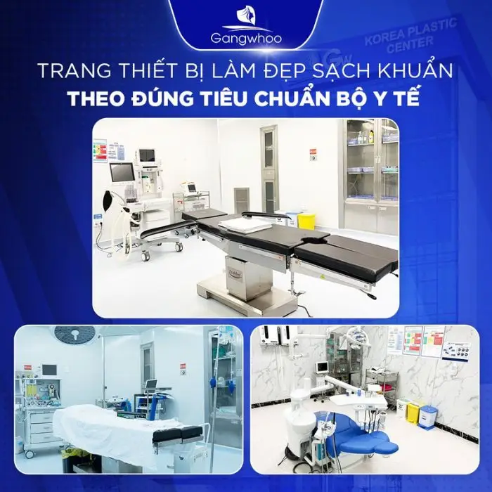 Trang thiết bị tại TMV Gangwhoo tiên tiến, hiện đại
