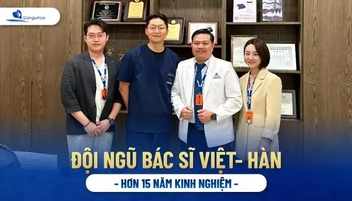 Đội ngũ bác sĩ Việt – Hàn