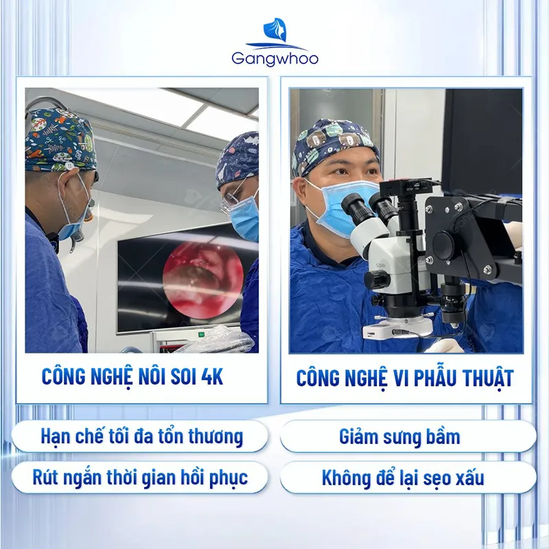 Gangwhoo sở hữu trang thiết bị và công nghệ hiện đại